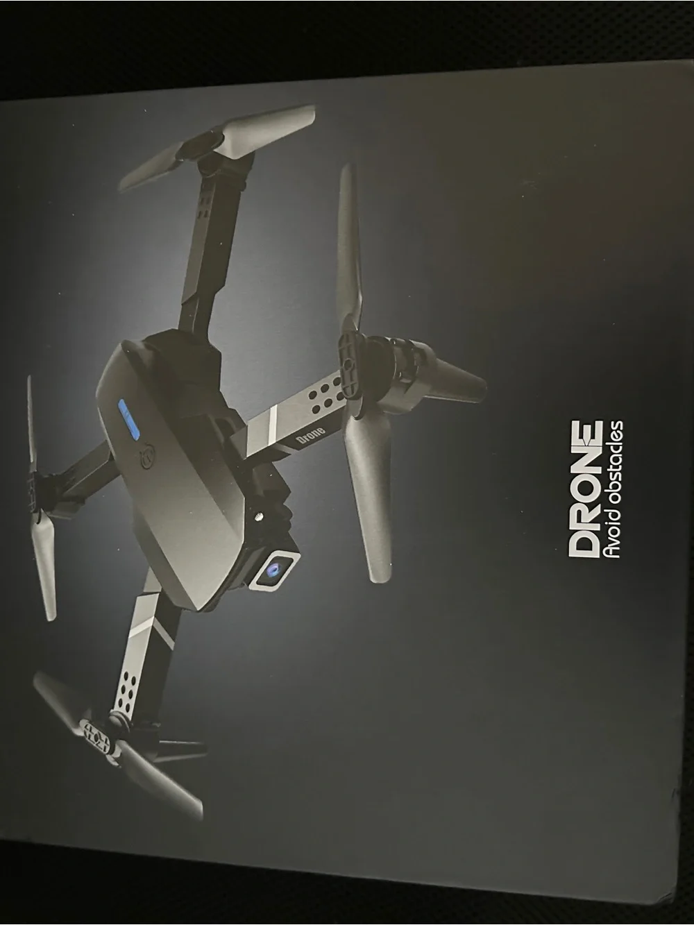 Foldable Black Camera Drone with HD Gimbal Camera - Unknown Brand